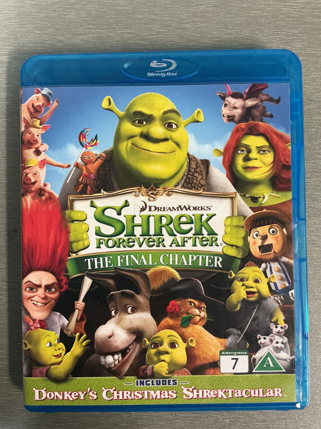 Shrek: Forever After - The Final Chapter (2010). Blu-ray.