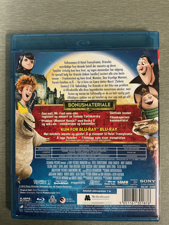 Hotel Transylvania (2012). Blu-ray.