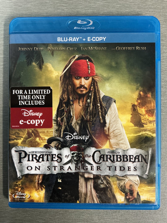 Pirates of the Caribbean: On Stranger Tides. 2011. Blu-ray.