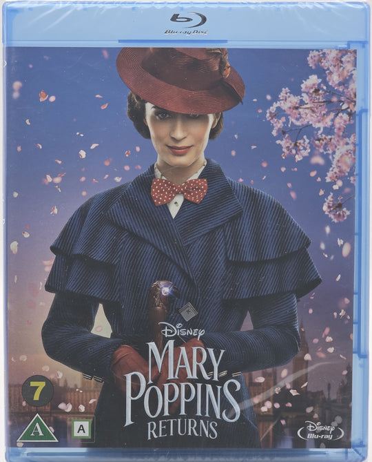 Mary Poppins Returns (2018). Blu-ray. Ny i plast!