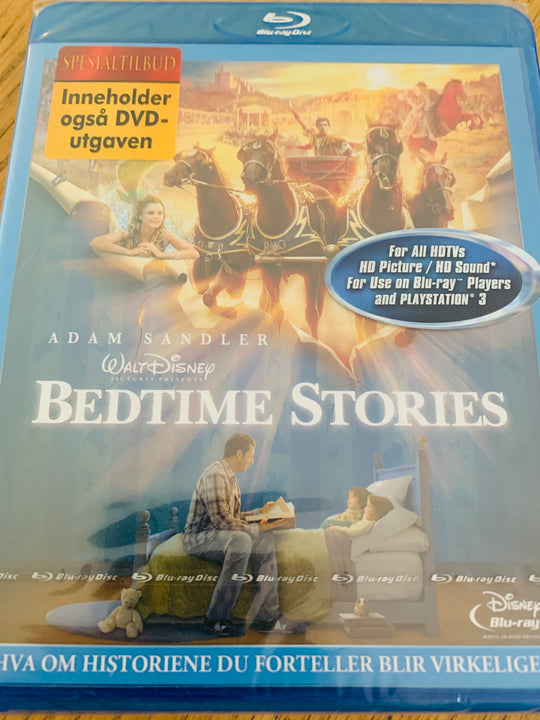 Bedtime Stories (2008). Blu-ray. Ny i plast!