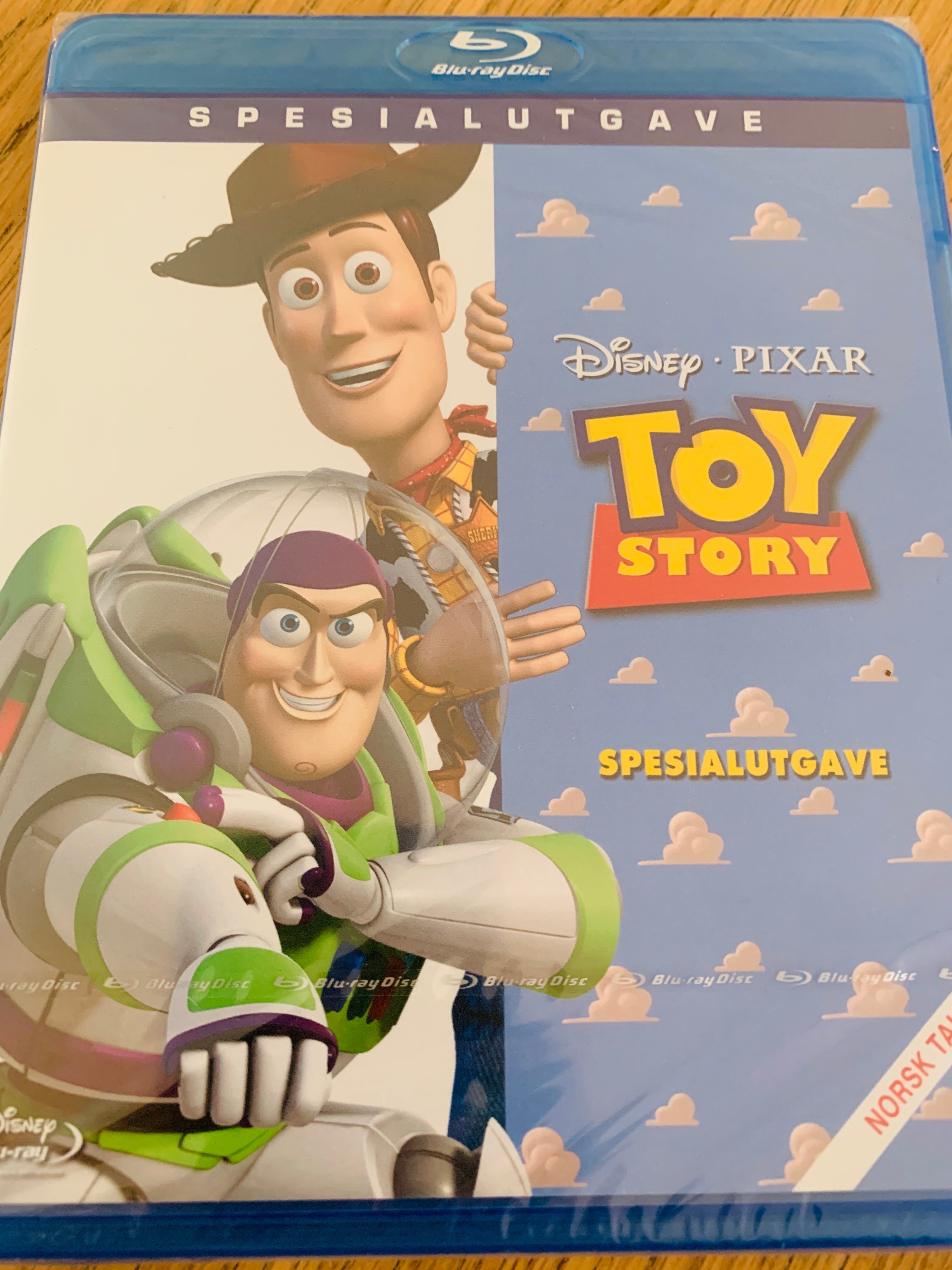 Toy Story (1995). Blu-ray. Ny i plast!