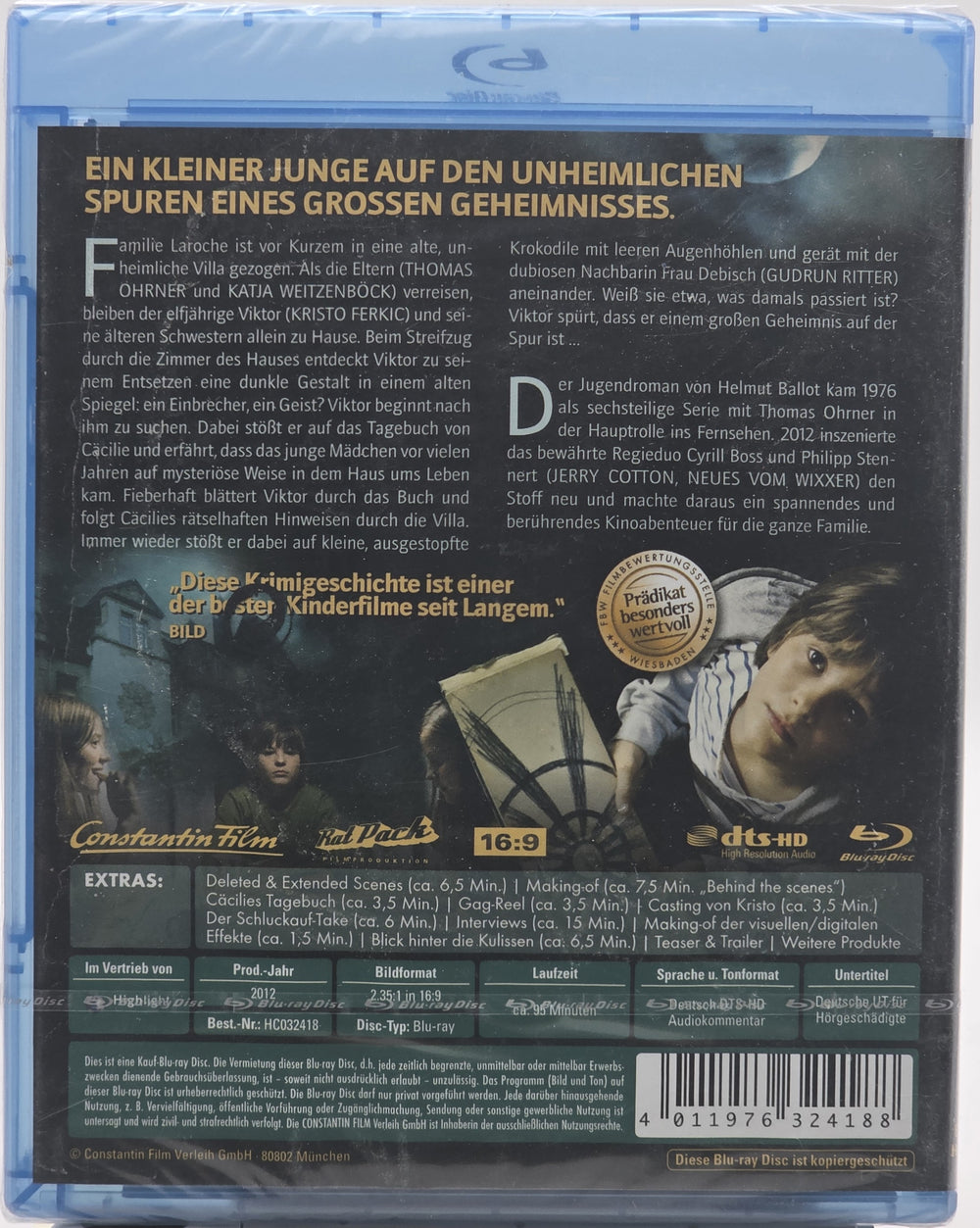 Das Haus der Krokodile (2012). Blu-ray. Ny i plast!