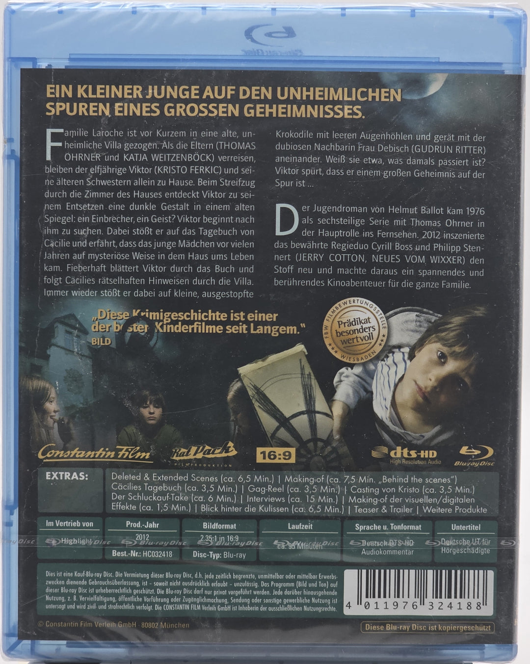Das Haus der Krokodile (2012). Blu-ray. Ny i plast!