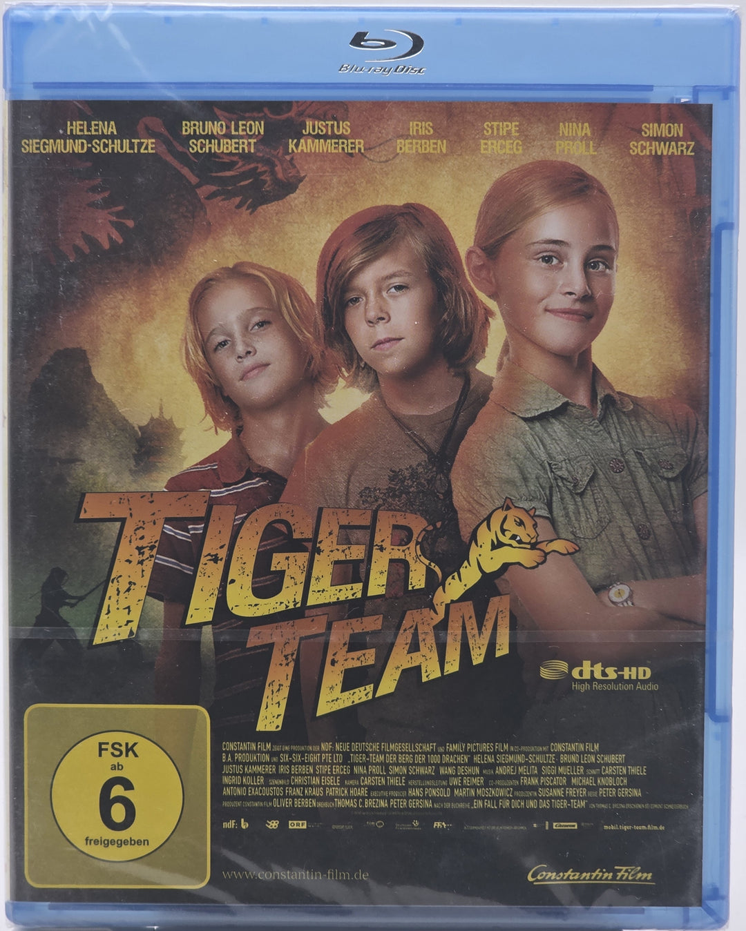 Tiger Team: Der Berg der 1000 Drachen (2010). Blu-ray. Ny i plast!