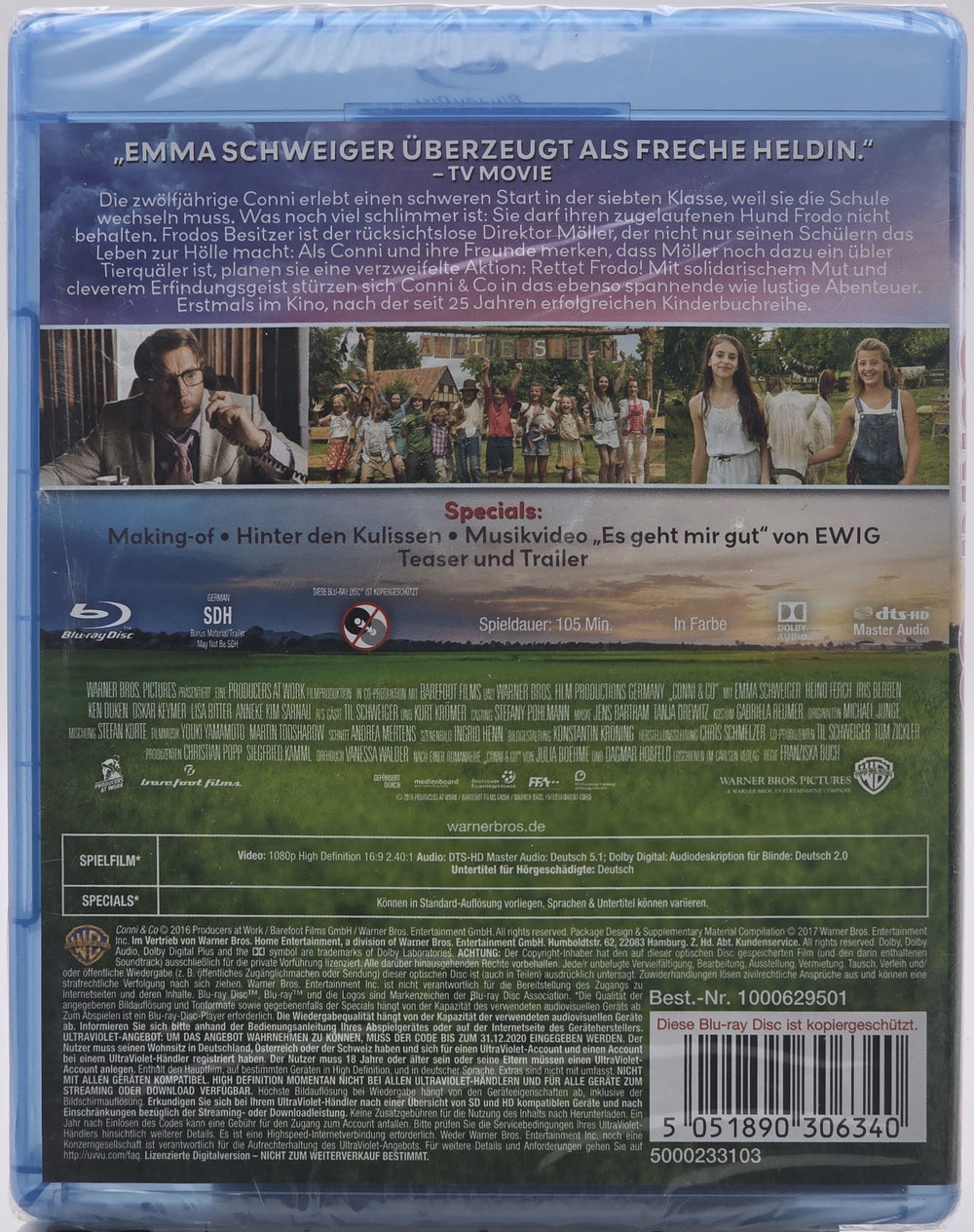 Conni & Co (2016). Blu-ray. Ny i plast!