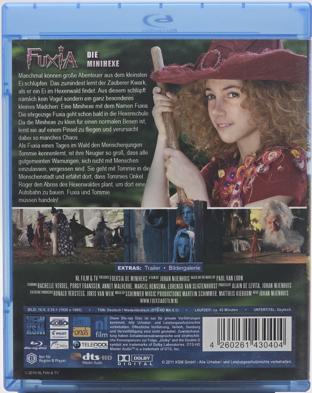 Fuxia die Minihexe (2010). Blu-ray.