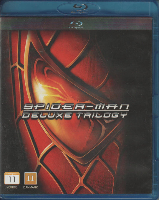Spider-Man Deluxe Trilogy (2007). Blu-ray.