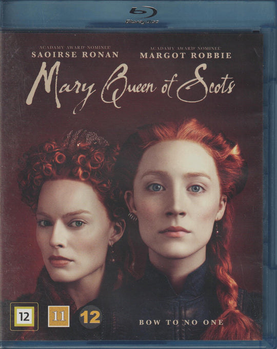 Mary Queen of Scots (2018). Blu-ray.