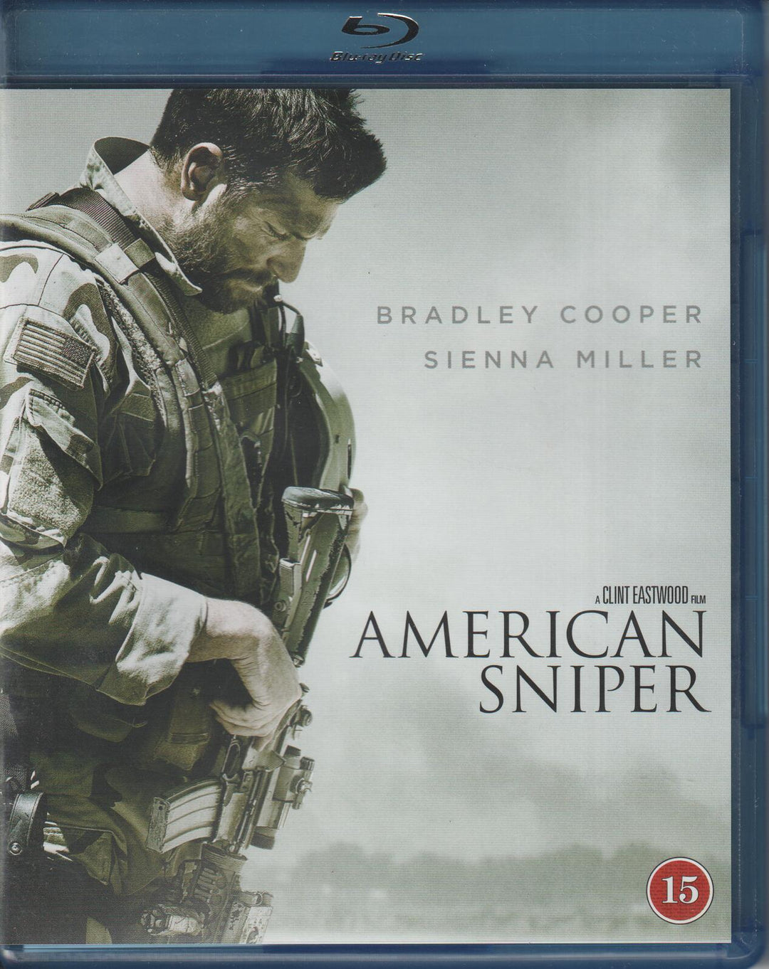 American Sniper (2014). Blu-ray.