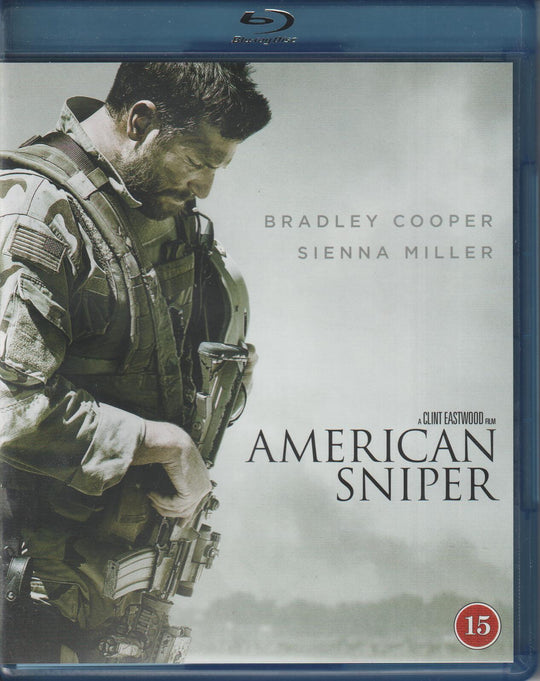 American Sniper (2014). Blu-ray.