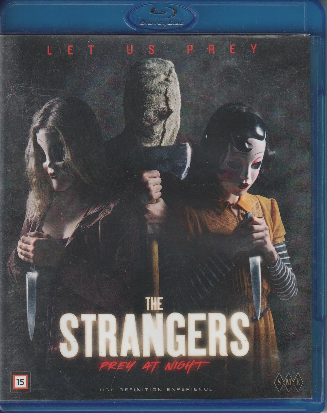 The Strangers: Prey at Night (2018). Blu-ray.