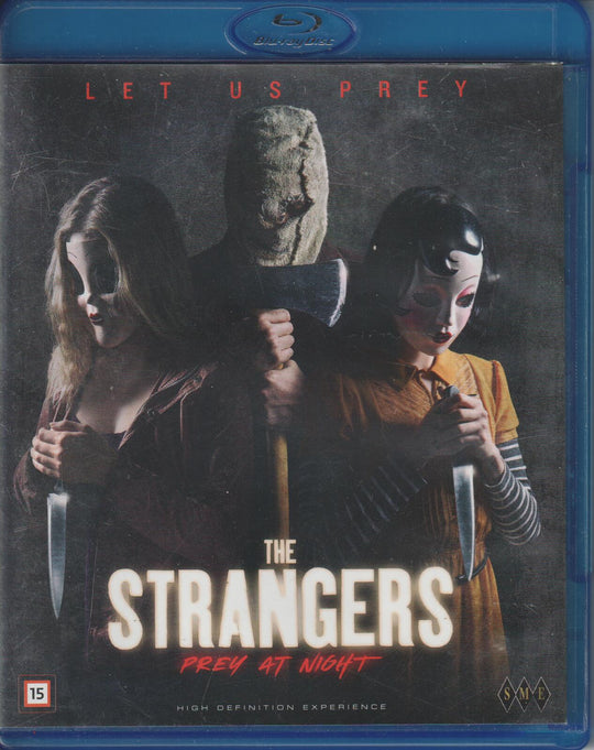 The Strangers: Prey at Night (2018). Blu-ray.