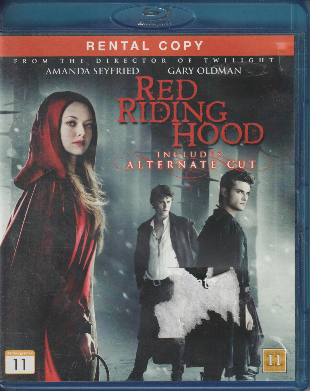 Red Riding Hood (2011). Blu-ray.