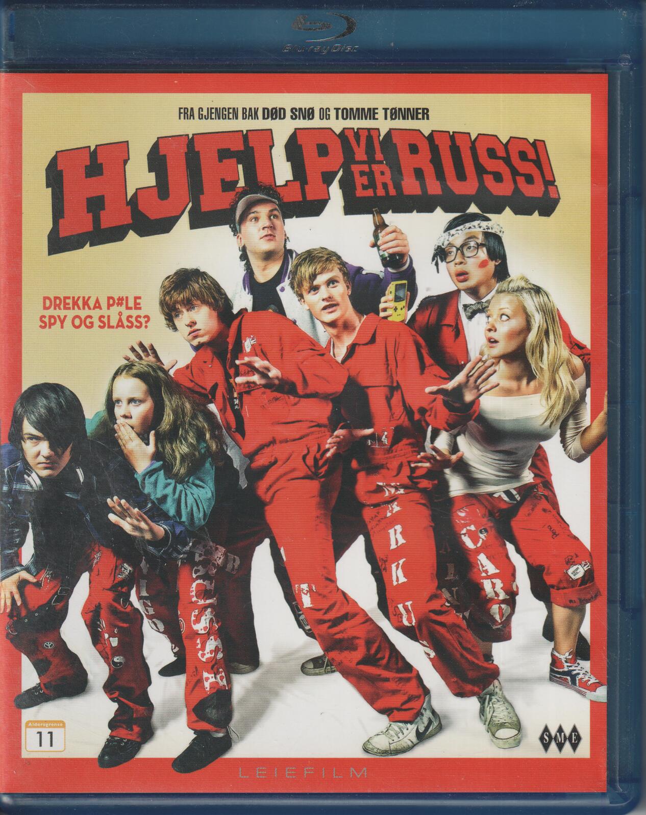 Hjelp, vi er russ! (2011). Blu-ray.