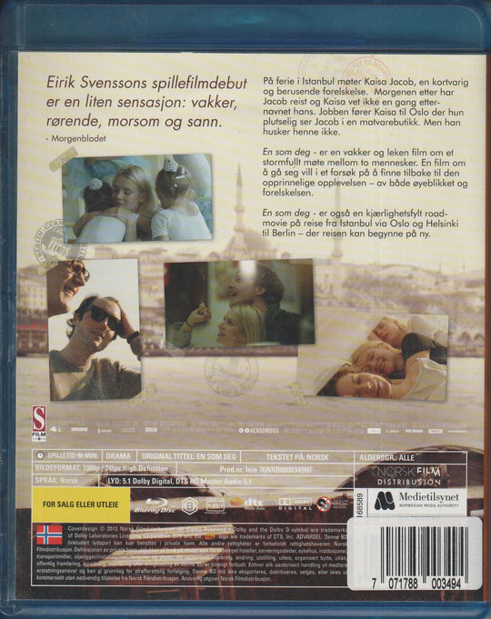 En som deg (2012). Blu-ray.