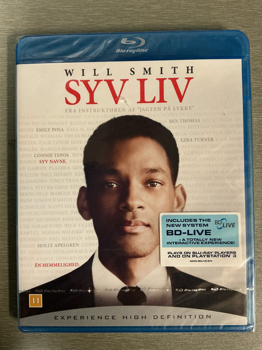 Syv Liv (2008). Blu-ray.