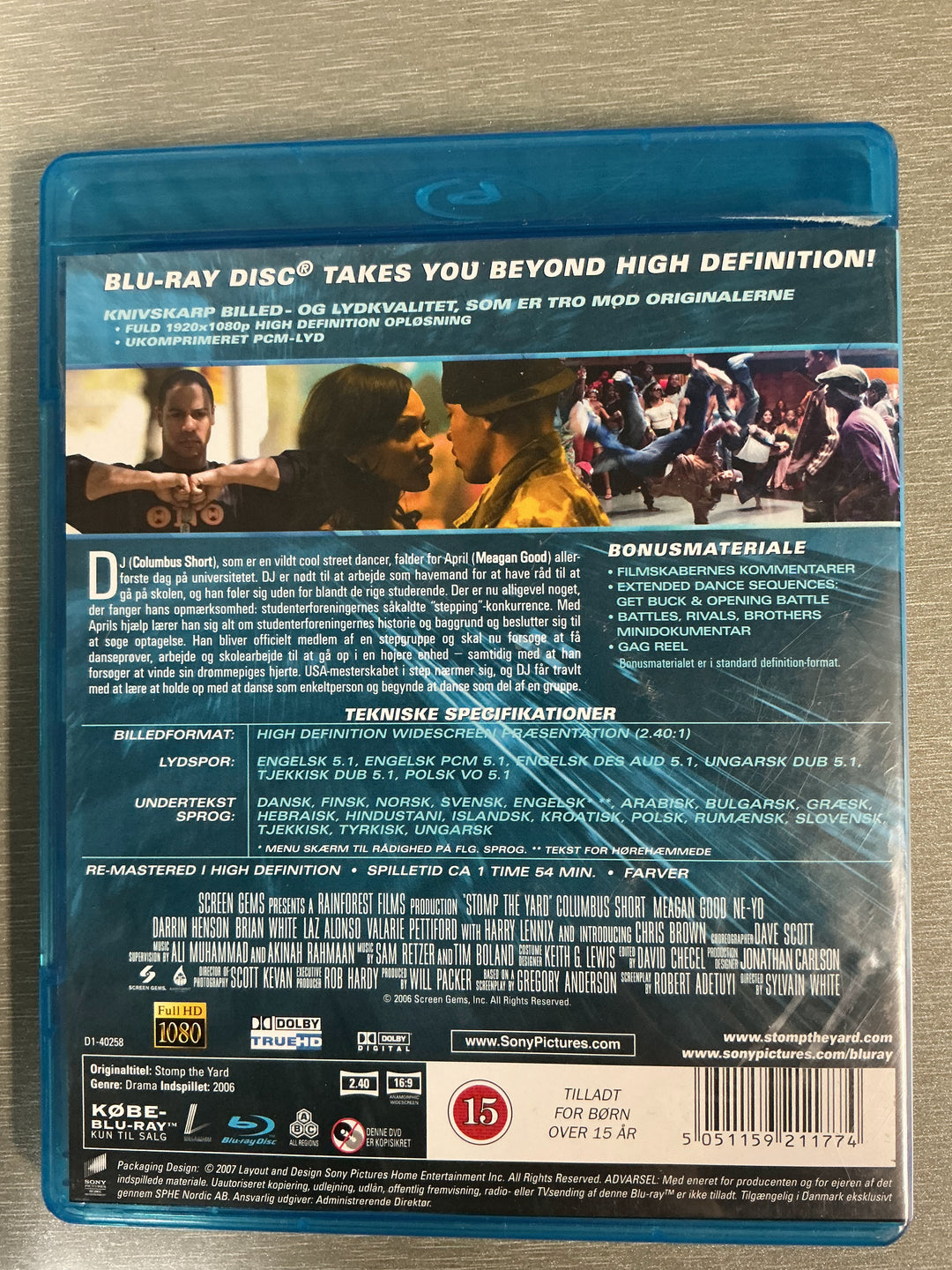 Stomp the Yard (2007). Blu-ray.