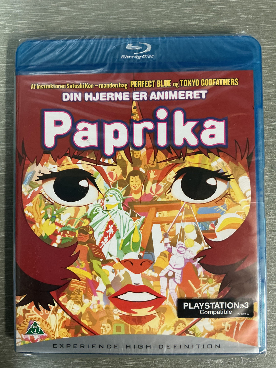 Paprika (2006). Blu-ray. Ny i plast!