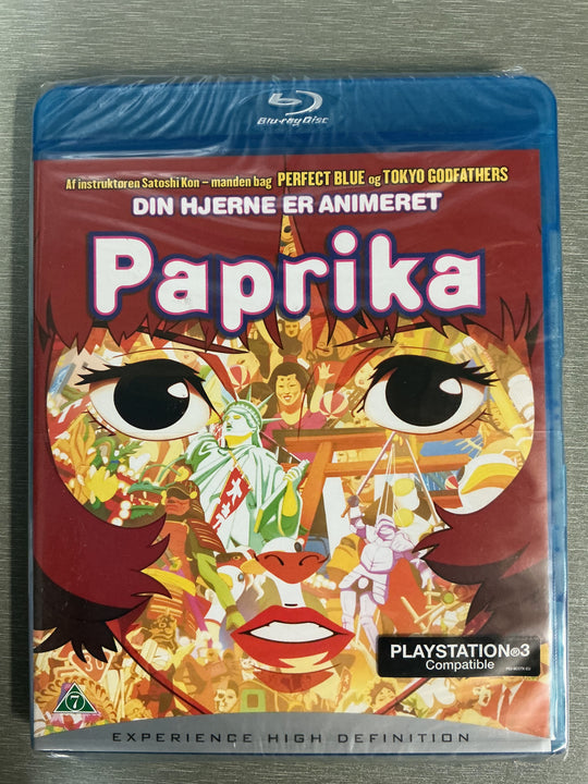 Paprika (2006). Blu-ray. Ny i plast!