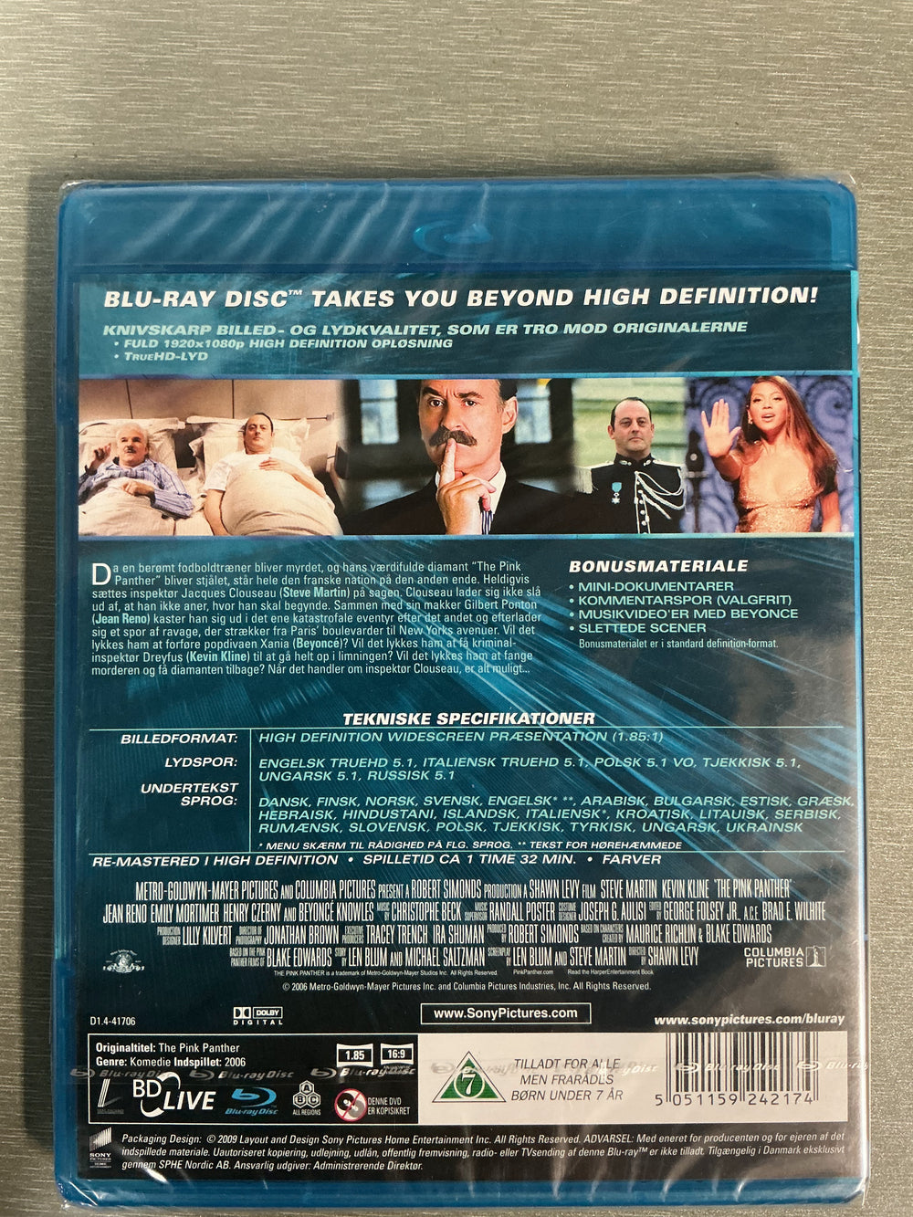 Den Lyserøde Panter (2006). Blu-ray. Ny i plast!