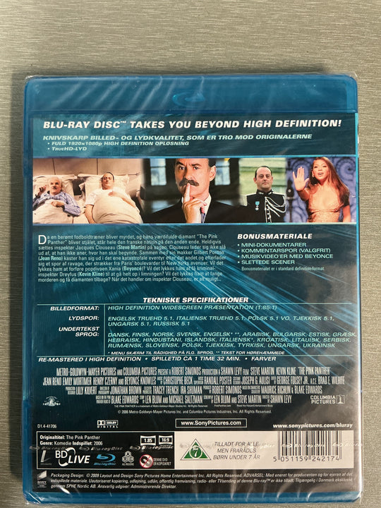 Den Lyserøde Panter (2006). Blu-ray. Ny i plast!