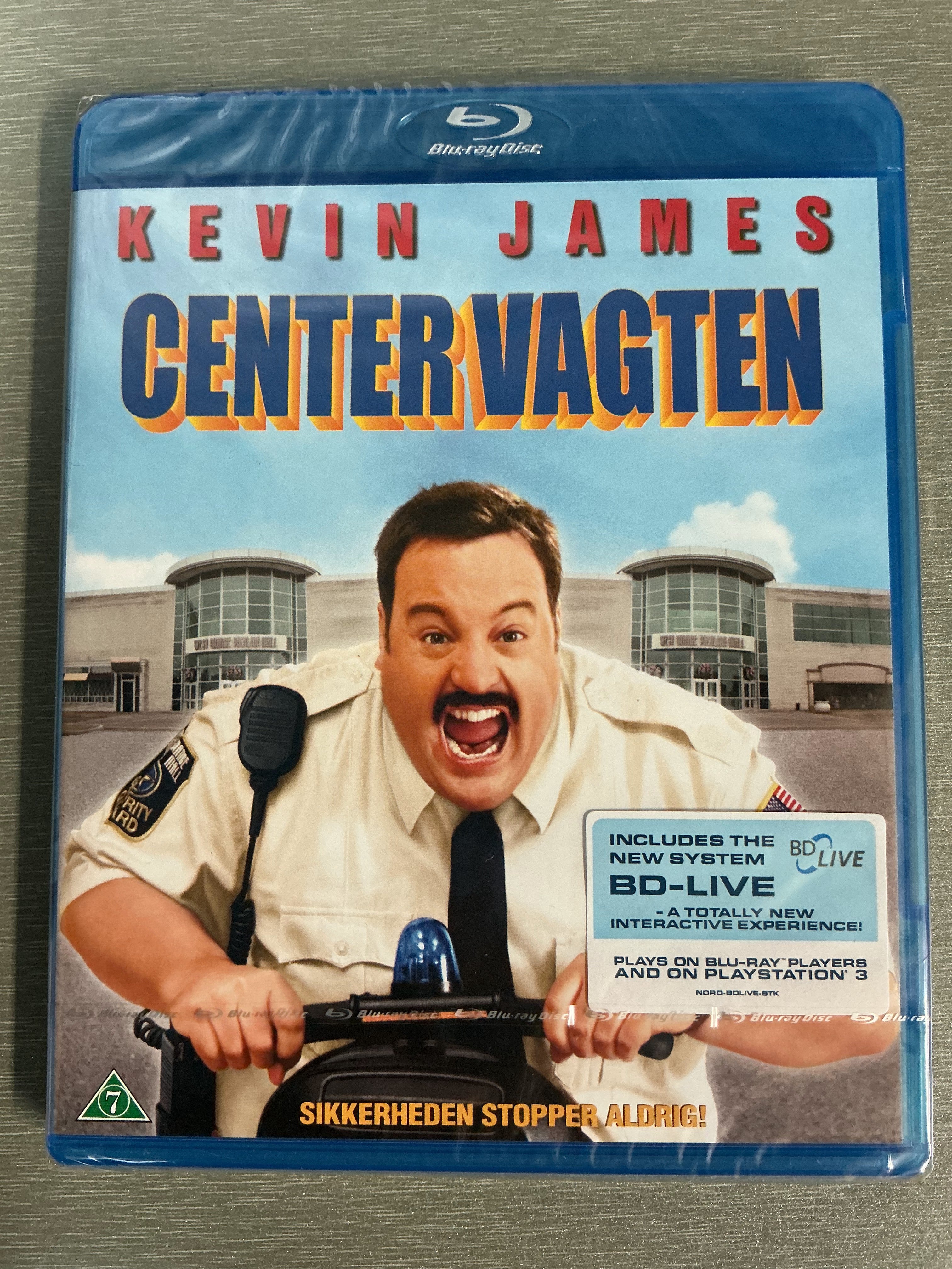 Centervagten (Paul Blart: Mall Cop) (2009). Blu-ray. Ny i plast!