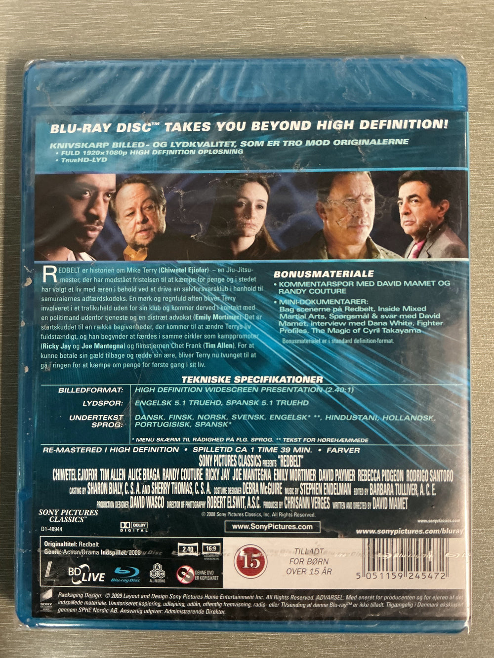 Redbelt (2008). Blu-ray.