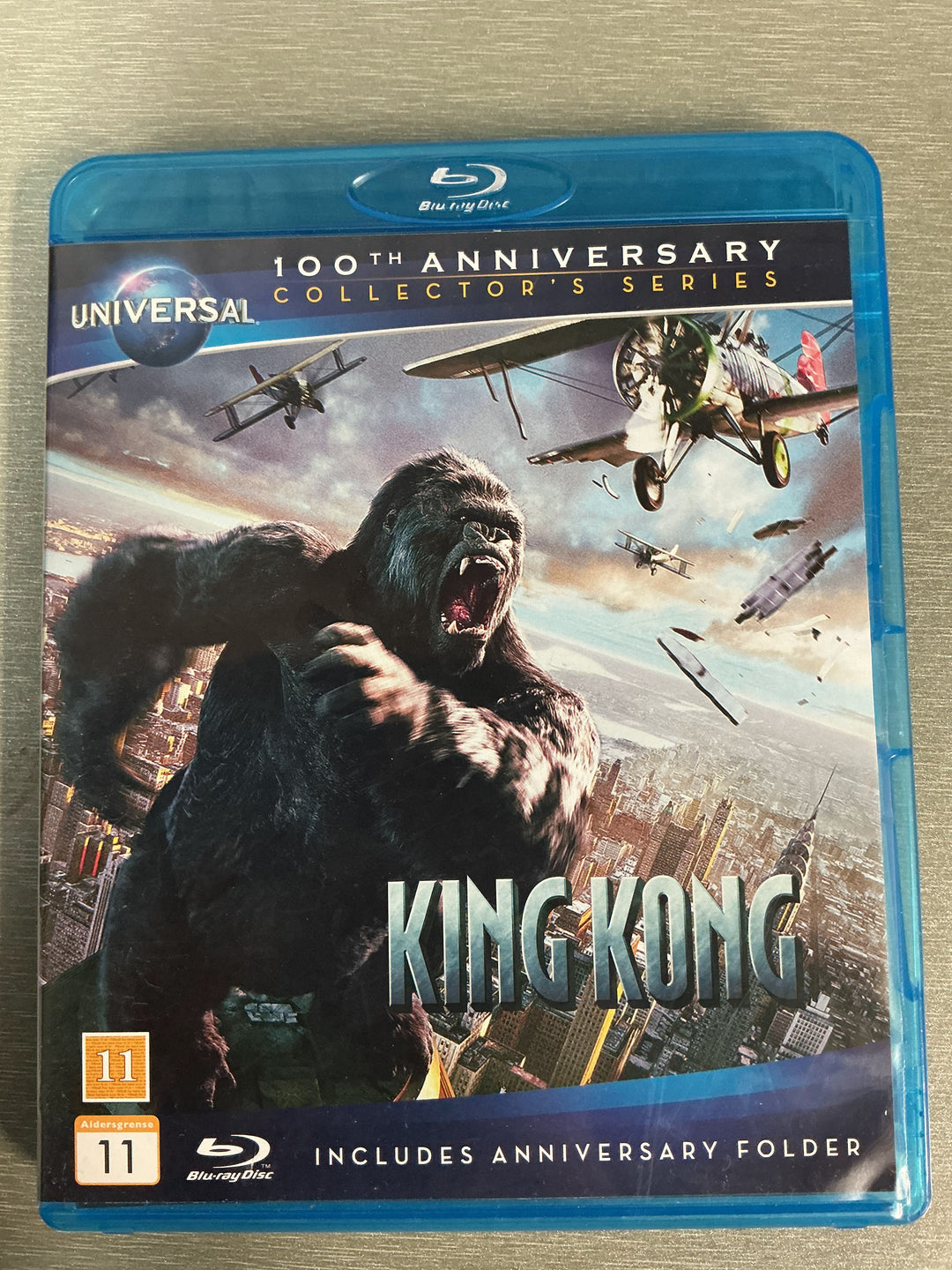 King Kong (2005). Blu-ray.