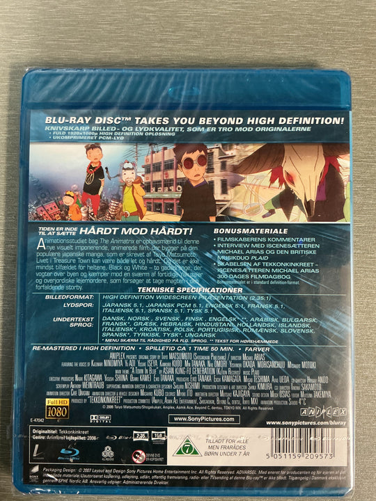 Tekkonkinkreet (2006). Blu-ray. Ny i plast!