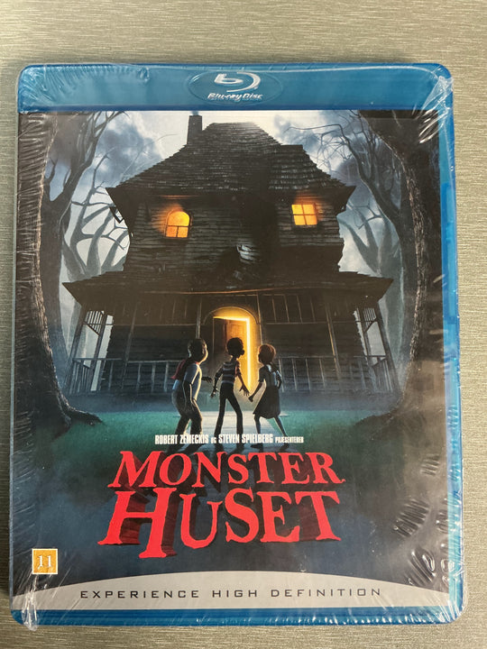 Monsterhuset (Monster House) (2006). Blu-ray. Ny i plast!