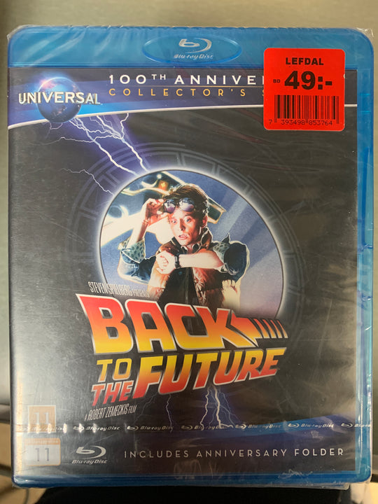 Back to the Future (1985). Blu-ray. Ny i plast!