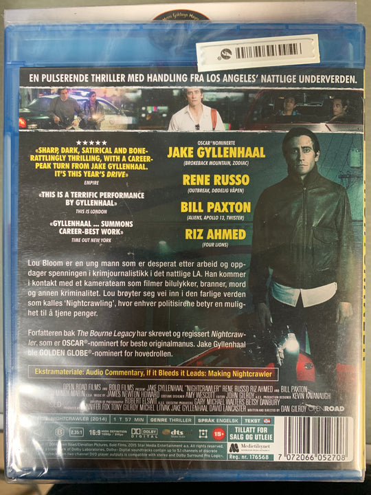 Nightcrawler (2014). Blu-ray.