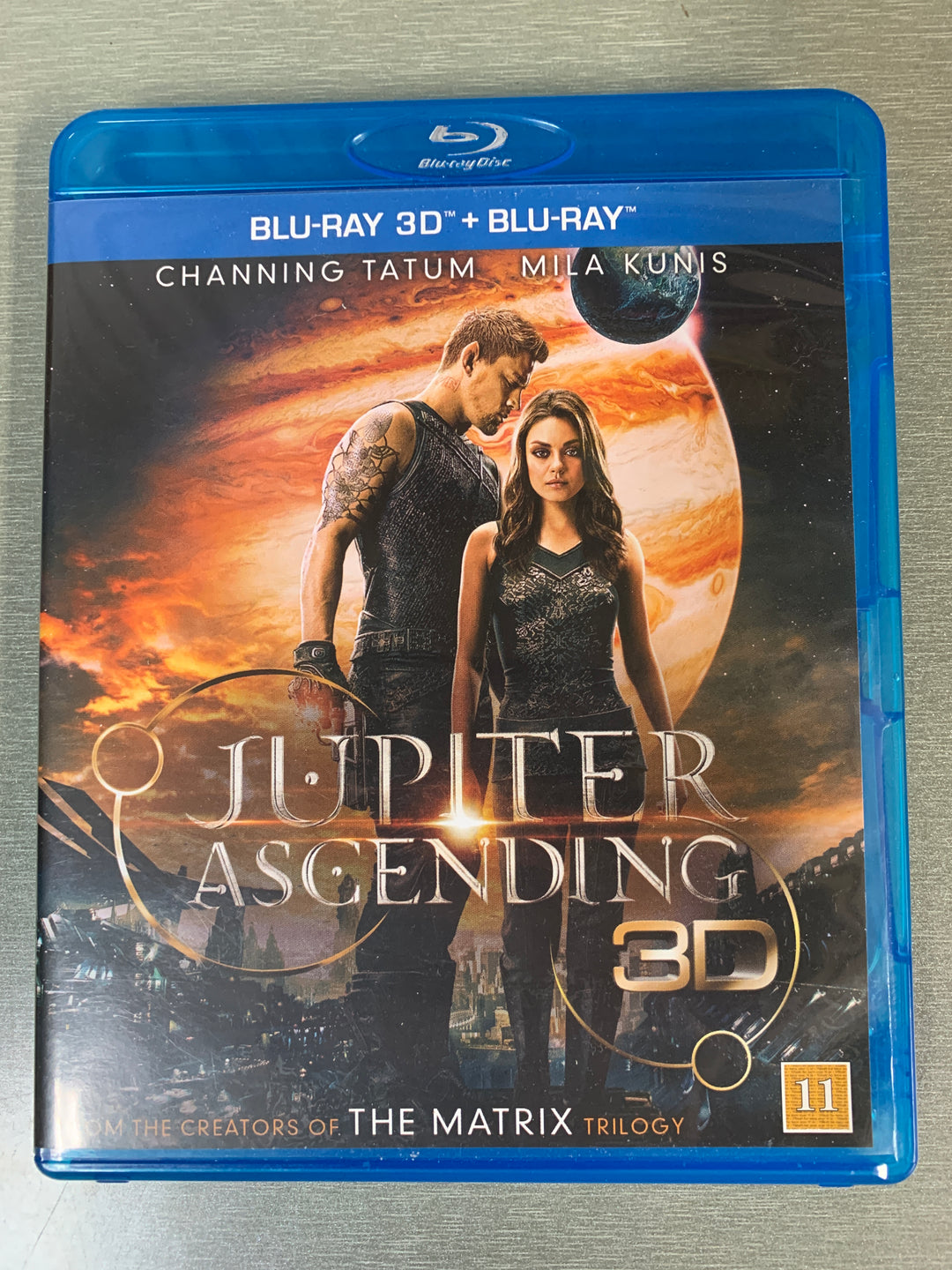 Jupiter Ascending 3D (2015). Blu-ray 3D + Blu-ray.