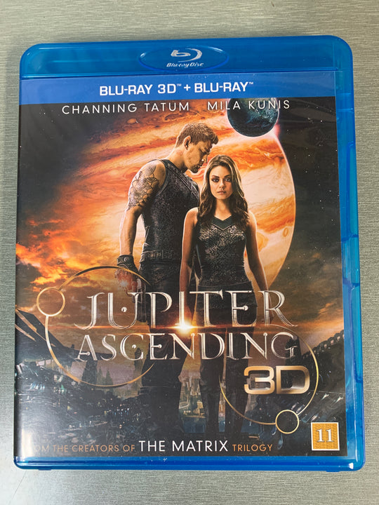 Jupiter Ascending 3D (2015). Blu-ray 3D + Blu-ray.