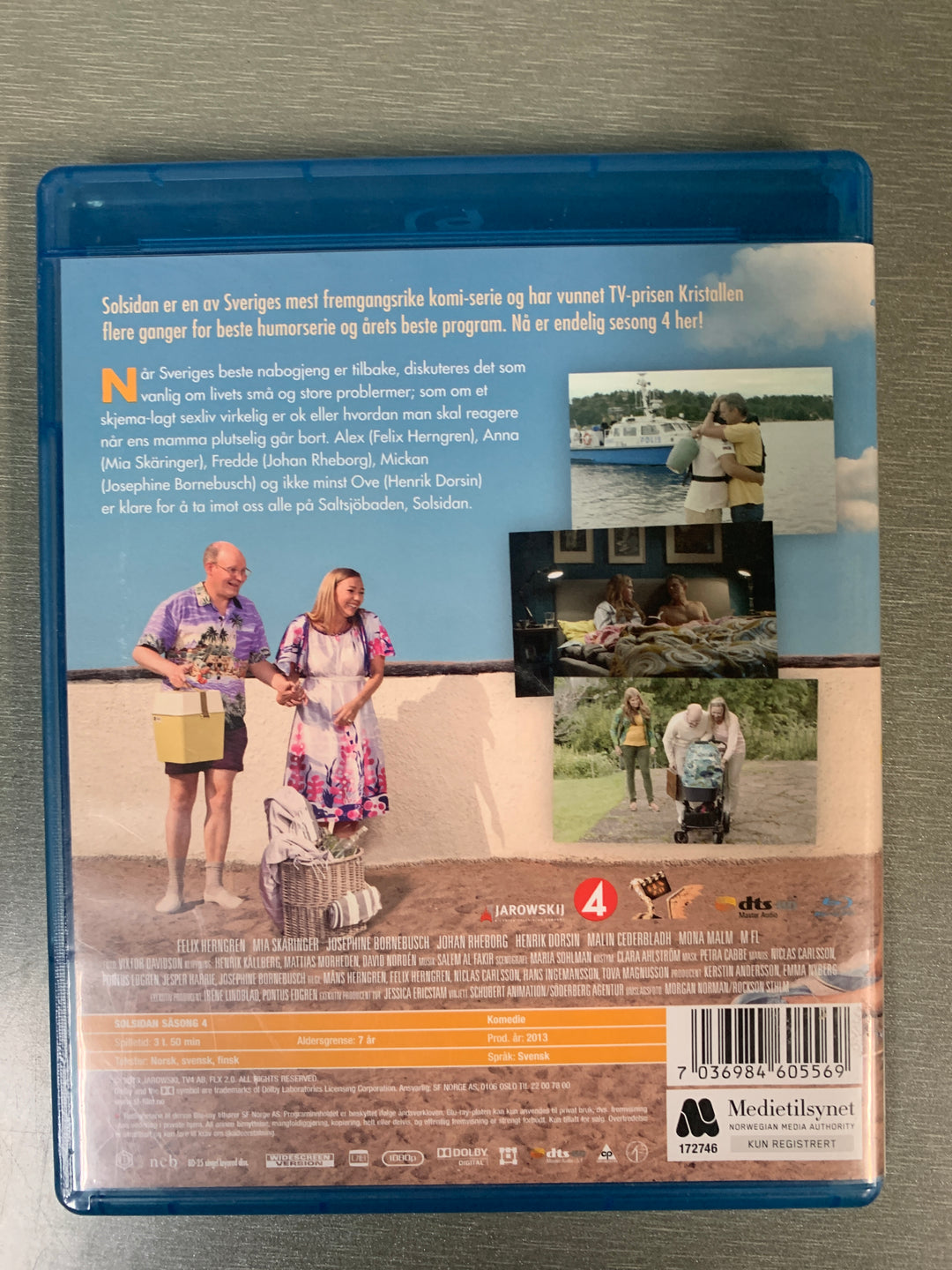 Solsidan Sesong 4. Blu-ray.