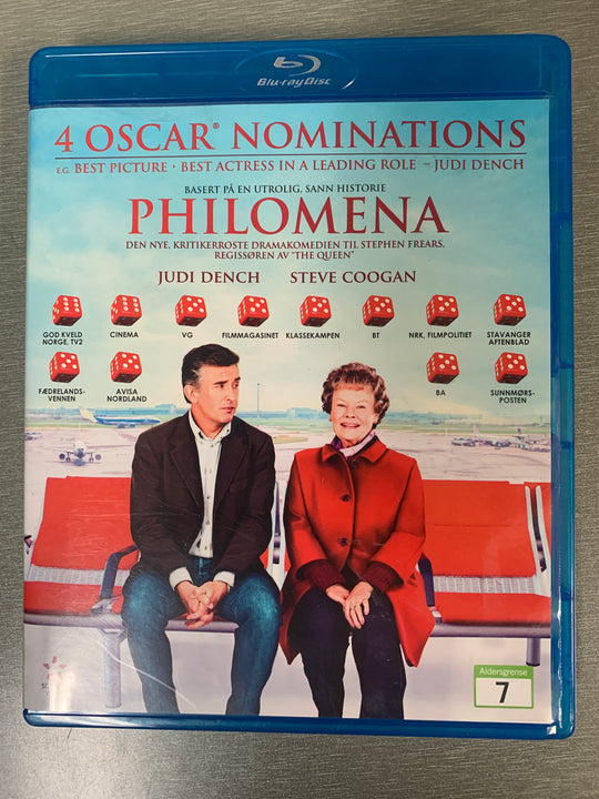 Philomena (2013). Blu-ray.
