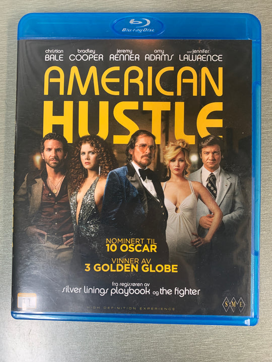 American Hustle (2013). Blu-ray.