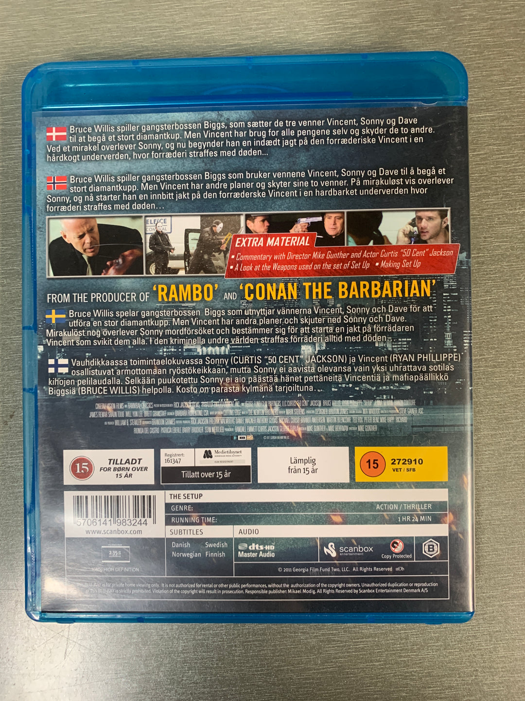 Setup (2011). Blu-ray.