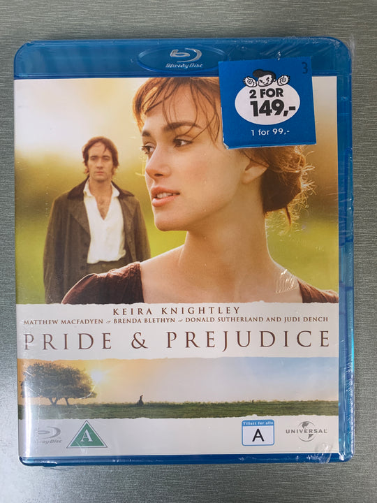 Pride & Prejudice (2005). Blu-ray.