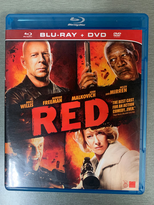 RED (2010). Blu-ray + DVD.