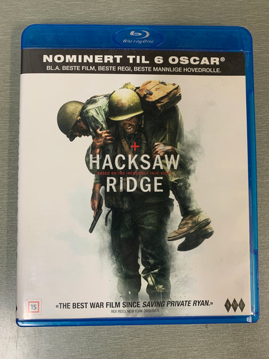 Hacksaw Ridge (2016). Blu-ray.