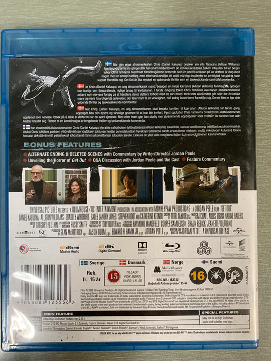 Get Out. 2017. Blu-ray.
