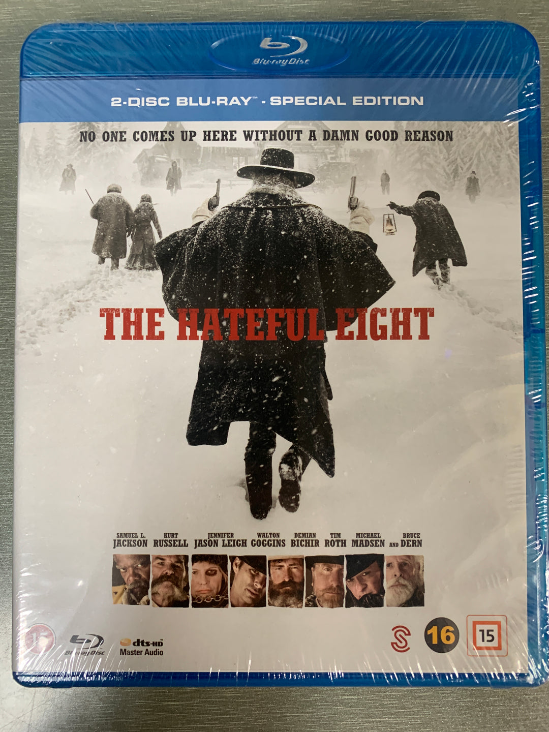 The Hateful Eight (2015). Blu-ray.