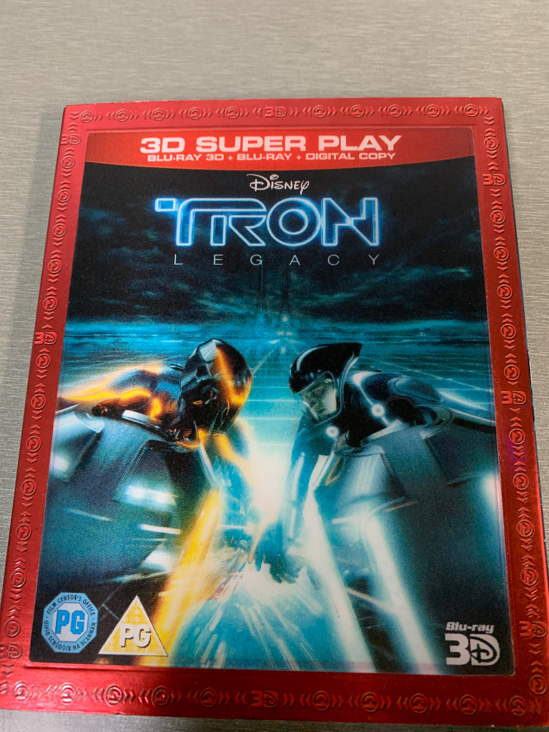 Tron: Legacy. 2010. Blu-ray. 3D.
