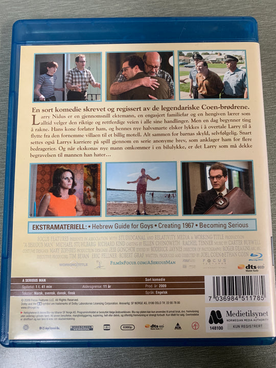 A Serious Man. 2009. Blu-ray.