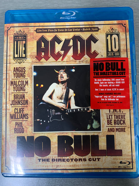 AC/DC: No Bull - The Directors Cut. 2008. Blu-ray.