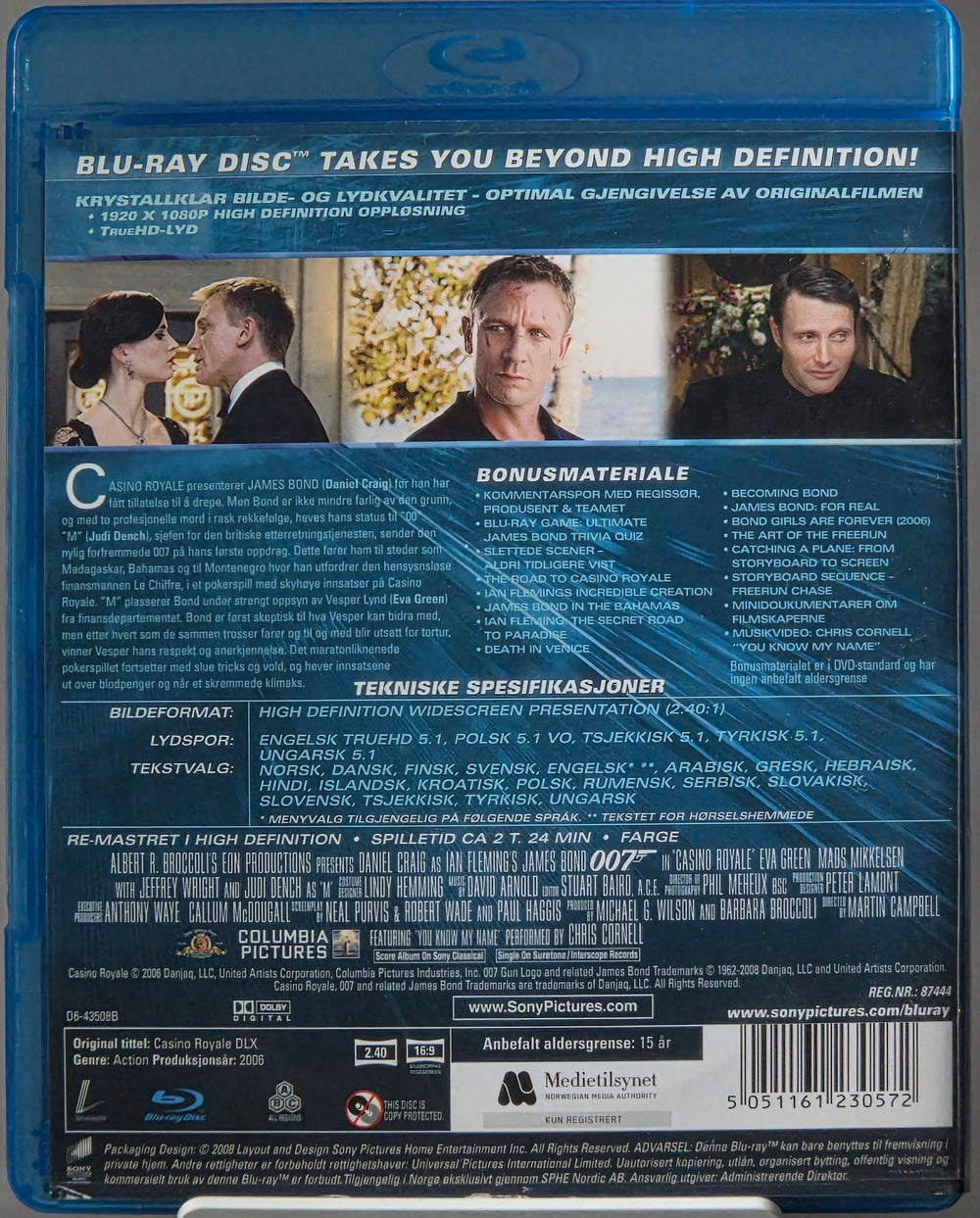 Casino Royale. 2006. Blu-ray.