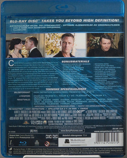 Casino Royale. 2006. Blu-ray.