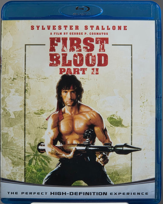 First Blood Part II. 1985. Blu-ray.